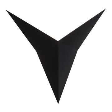 Shilo - Iluminação de parede LED LED/6W/230V 3000K CRI 90 preta