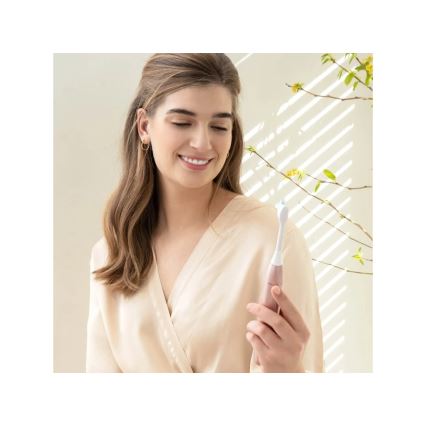 Silk’n - Escova de dentes sónica vibratória SONIC YOU 3350 mAh IPX7 ouro rosa