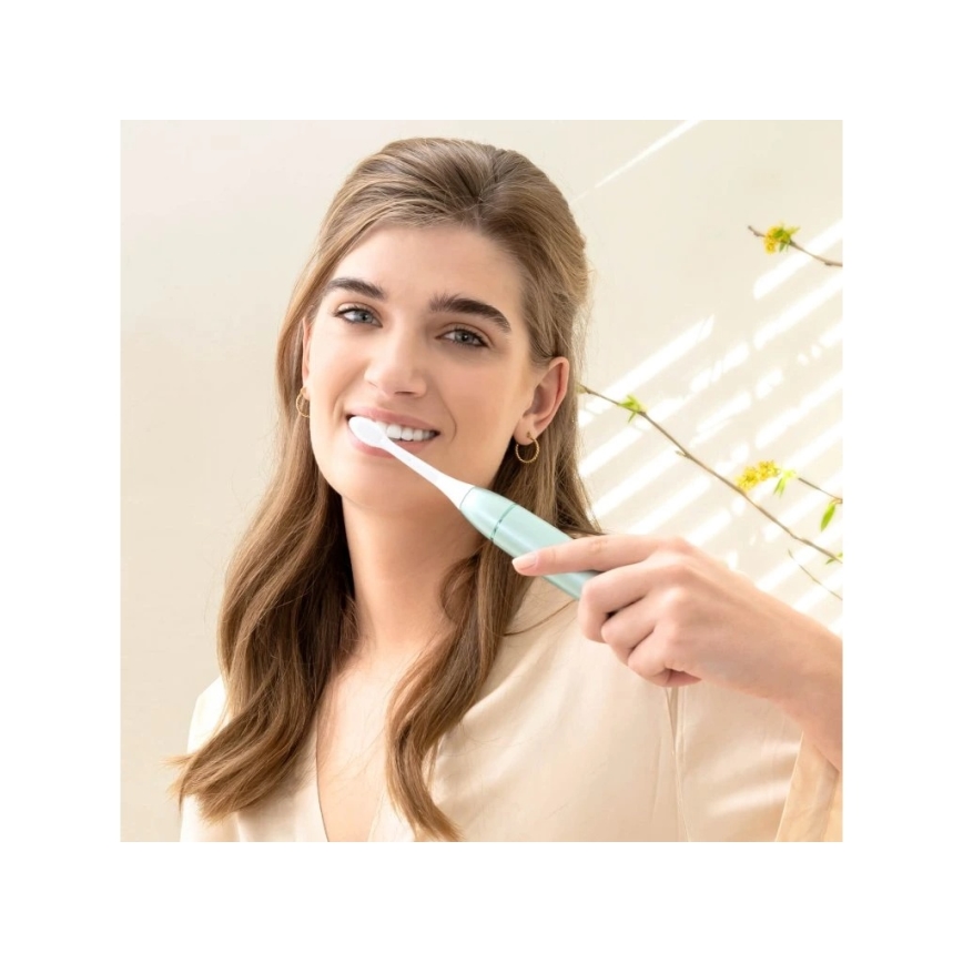 Silk’n - Escova de dentes sónica vibratória SONIC YOU 3350 mAh IPX7 verde