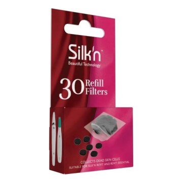 Silk’n - Filtros de substituição para o aparelho de peeling REVIT ESSENTIAL 2.0, 30 unidades