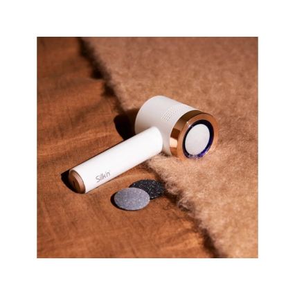 Silk’n - Lima elétrica para pés VACUPEDI 5V/1500 mAh branco/ouro rosé