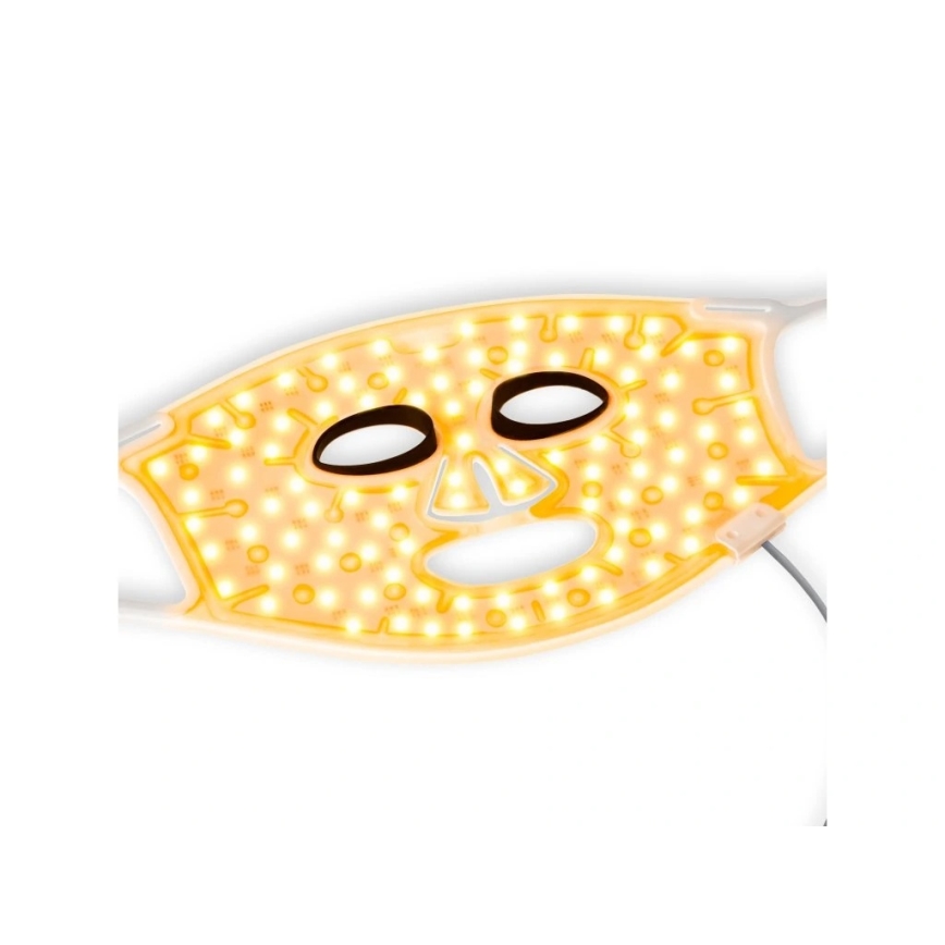 Silk’n - Máscara Terapêutica Facial LED RGB, 5V, 2000 mAh, branca, com controlo remoto