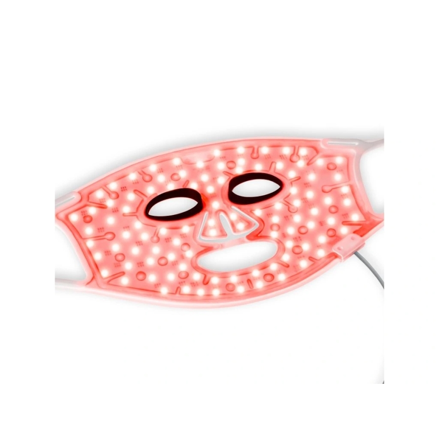 Silk’n - Máscara Terapêutica Facial LED RGB, 5V, 2000 mAh, branca, com controlo remoto