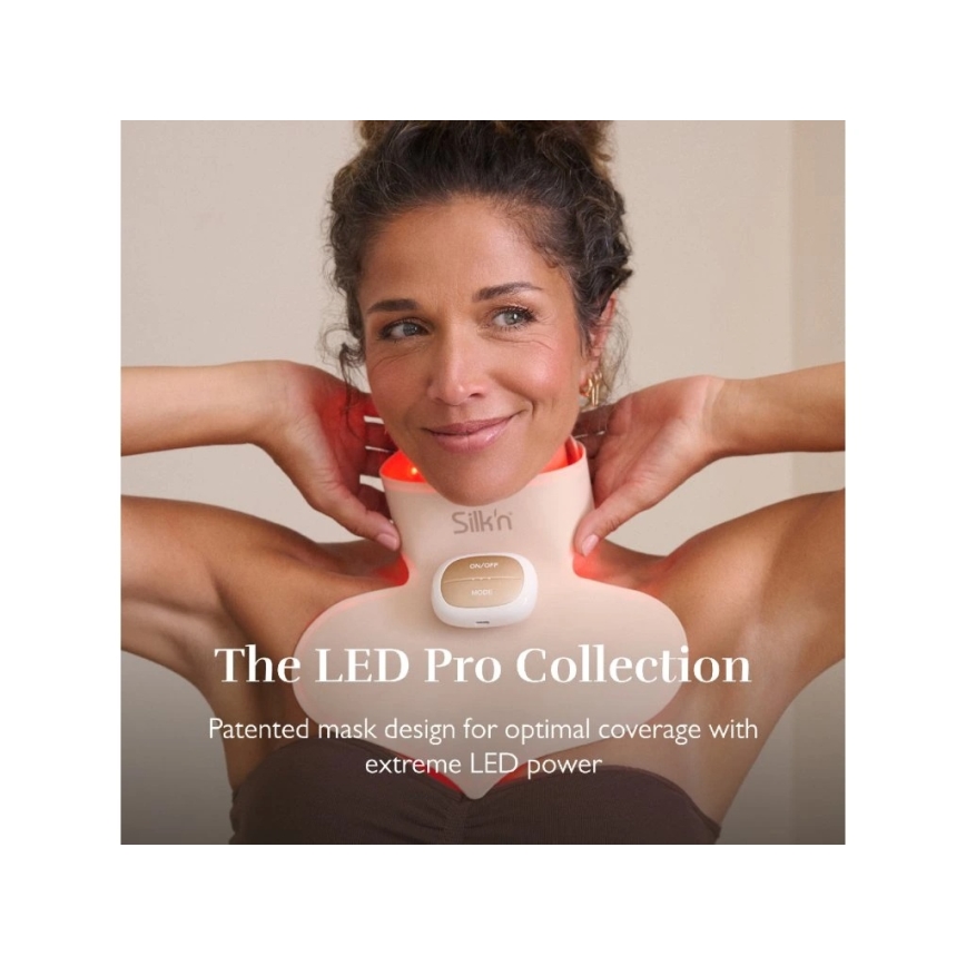 Silk’n - Máscara terapêutica LED para o peito LED/5V bege