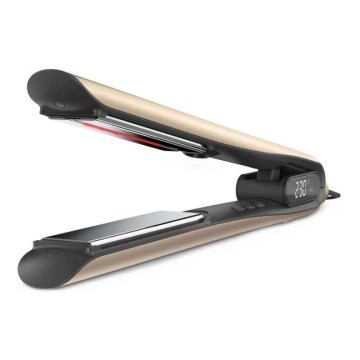 Silk’n - Prancha alisadora de cabelo infravermelha SILKY STRAIGHT 230V dourada