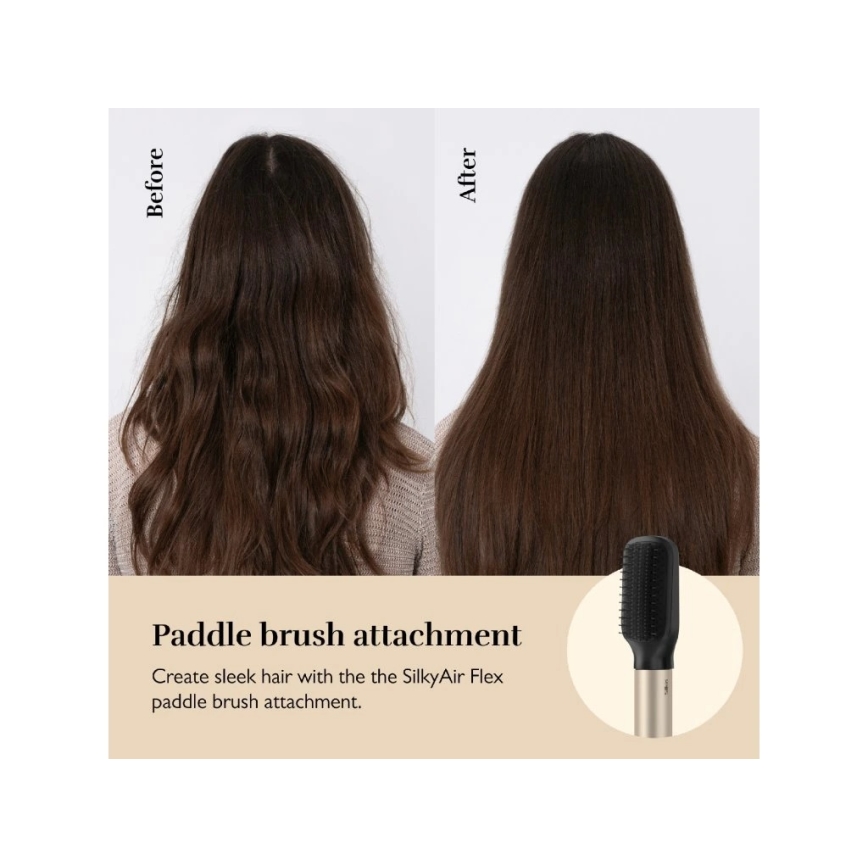 Silk’n - Secador de cabelo SILKYAIR FLEX 230V preto/dourado