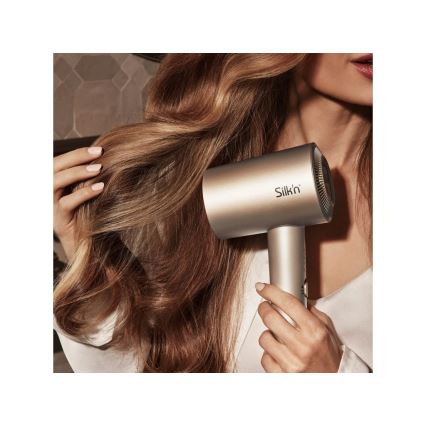 Silk’n - Secador de cabelo SILKYAIR PRO 1600W/230V dourado