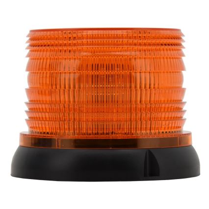 Sinalizador de advertência LED com base magnética LED/20W/12-24V laranja