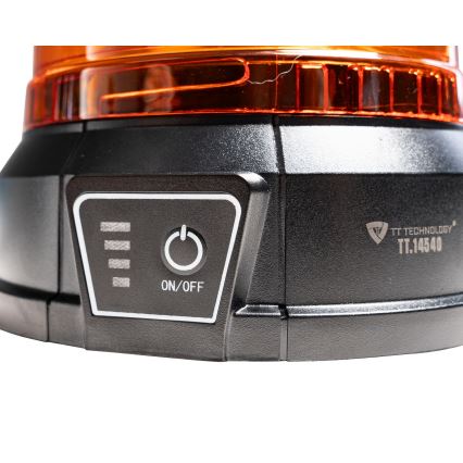 Sinalizador LED de advertência LED/12-24V IP65 + controlo remoto