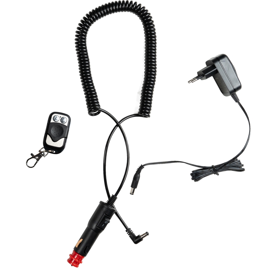 Sinalizador LED de advertência LED/12-24V IP65 + controlo remoto