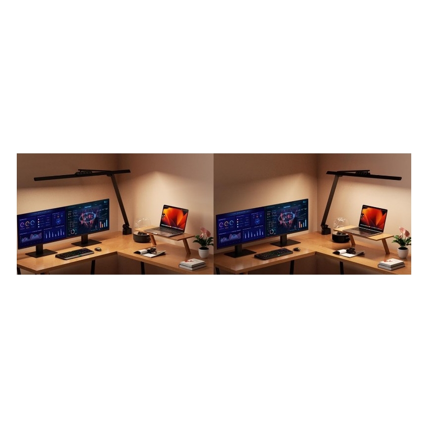 Sinclair - Lâmpada de mesa tátil LED regulável LGS LED/18W/230V 2700-6500K CRI 95