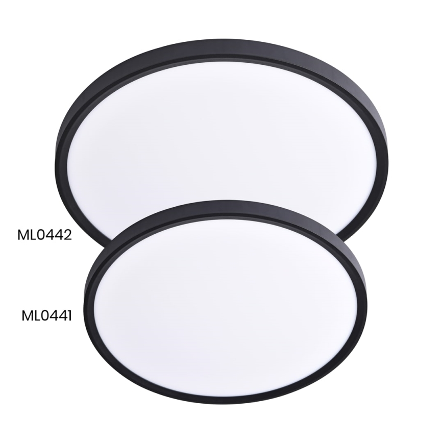 Sistema suspenso para luminárias MAQ 32W/40W 1m preto