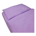 SkinPro Silver - Capa antibacteriana para edredão 100 x 135 cm, roxa