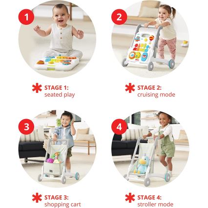 Skip Hop - Andarilho para bebé 4em1 EXPLORE&MORE 3xAA