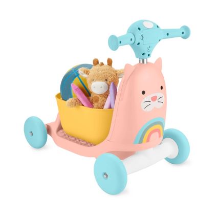 Skip Hop - Bicicleta de empurrar 3em1 ZOO gato 3xAAA