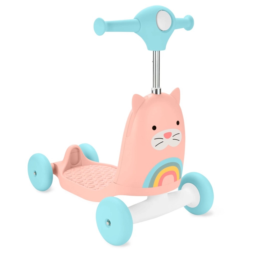 Skip Hop - Bicicleta de empurrar 3em1 ZOO gato 3xAAA
