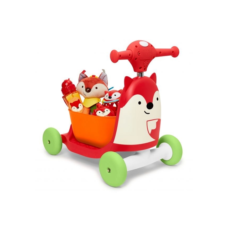 Skip Hop - Bicicleta de empurrar 3em1 ZOO raposa 3xAAA