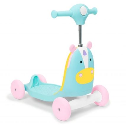 Skip Hop - Bicicleta de empurrar 3em1 ZOO unicórnio 3xAAA