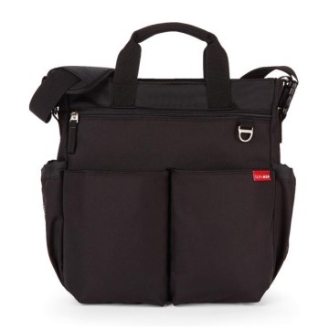 Skip Hop - Bolsa de fraldas para carrinho DUO SIGNATURE preta