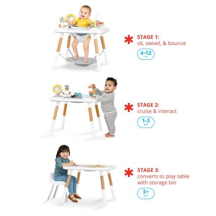 Skip Hop - Centro de atividades infantil 3 em 1 DISCOVEROSITY 3xAAA