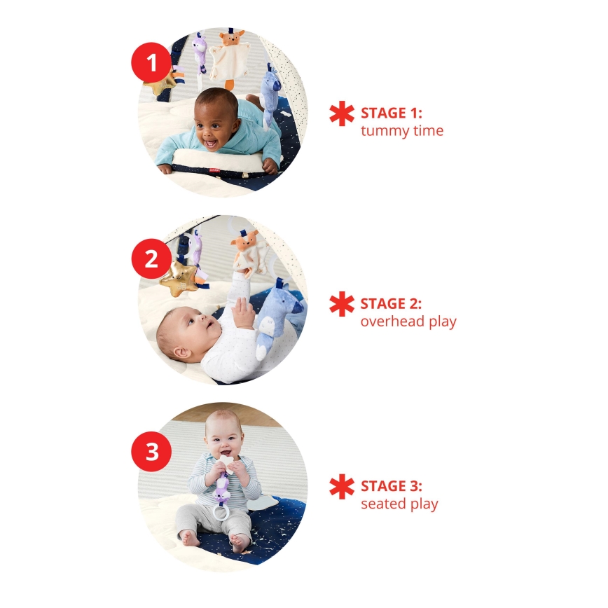 Skip Hop - Cobertor infantil para brincar CELESTIAL DREAMS