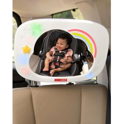 Skip Hop - Espelho retrovisor para crianças LINING CLOUD 3xAA