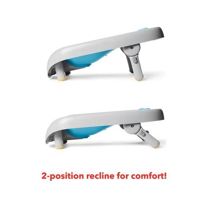 Skip Hop - Espreguiçadeira para banheira MOBY azul