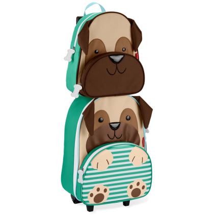 Skip Hop - Mala mala de viagem para crianças ZOO pug