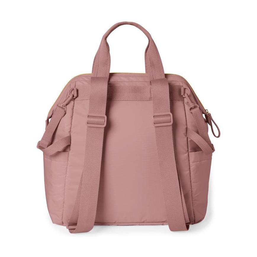 Skip Hop - Mochila de cambio para cochecito MAINFRAME Rosa polvo
