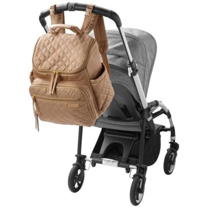 Skip Hop - Mochila para muda de roupa para carrinho de bebé FORMA CAMEL