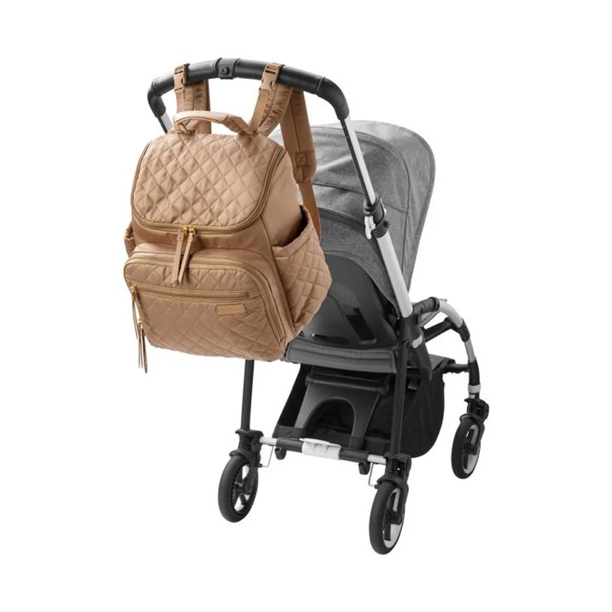 Skip Hop - Mochila para muda de roupa para carrinho de bebé FORMA CAMEL