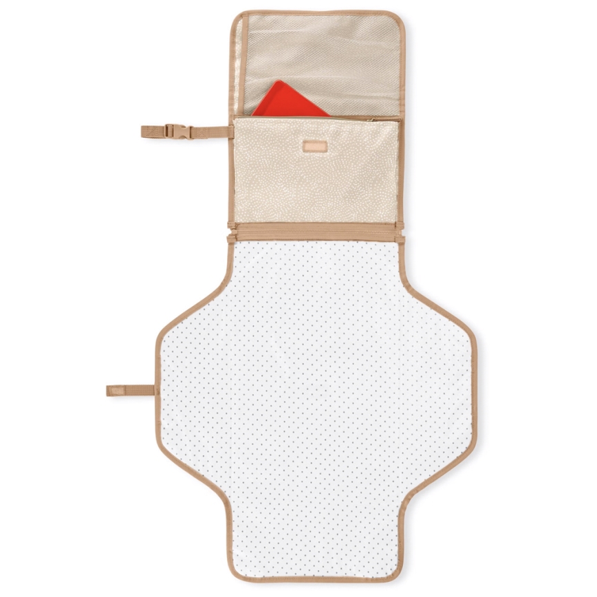 Skip Hop - Trocador de viagem e bolsa 2 em 1 PRONTO bege