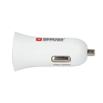 SKROSS - Carregador de carro 2xUSB/3400mA/12-24V/5V