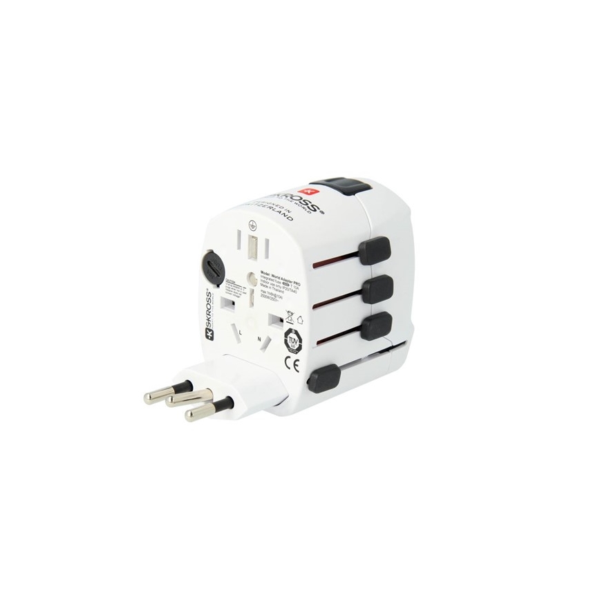 SKROSS - Adaptador de viagem universal 6,3A