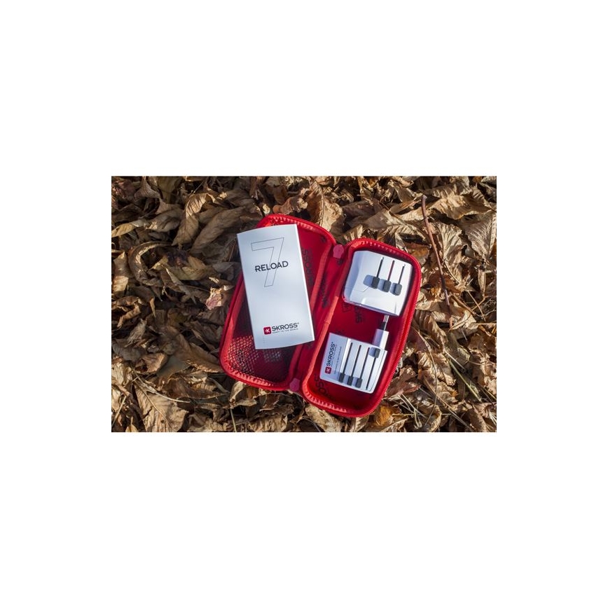 Adaptador de viagem tipo M para a África do Sul, África e Médio Oriente