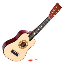 Small Foot - Guitarra de madeira de brinquedo para crianças