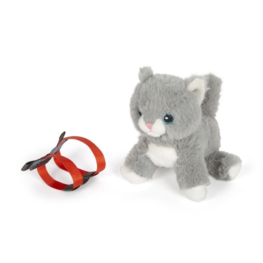 Small Foot - Peluche gato com care kit