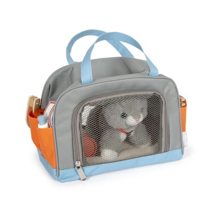 Small Foot - Peluche gato com care kit