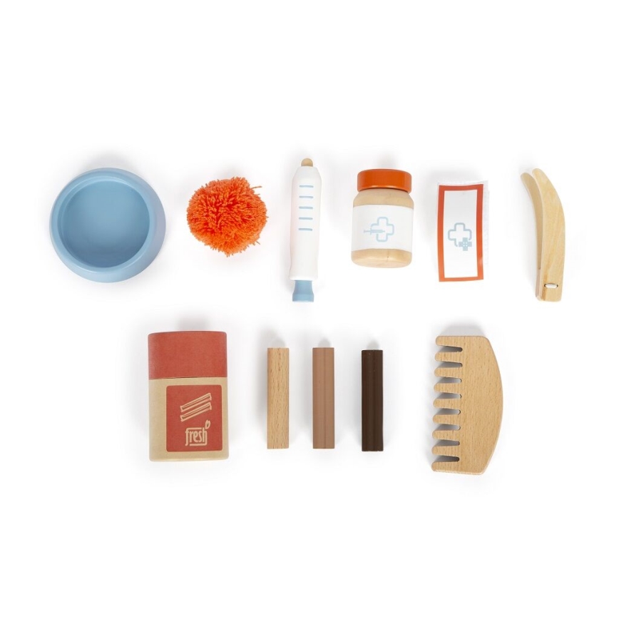 Small Foot - Peluche gato com care kit