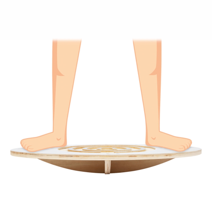 Small Foot - Quadro de equilíbrio com um labirinto