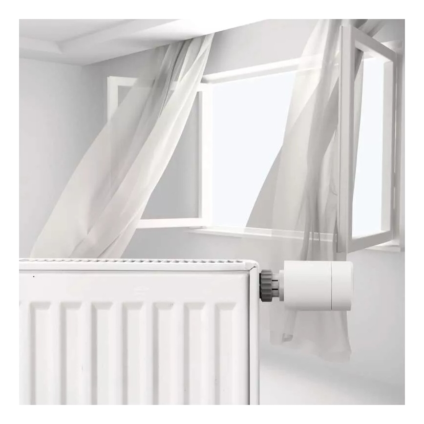 Smart cabeça termostática com visor LCD GoSmart M30x1,5 2xAA/1,5V Tuya