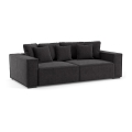 Sofá BOLZANO preto