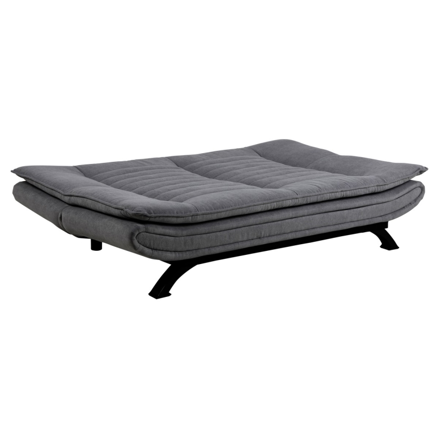 Sofá-cama AIRI de dois lugares, cinzento escuro