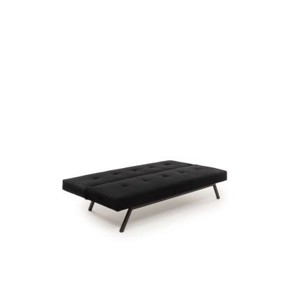 Sofá-cama BAKU de 2 lugares preto