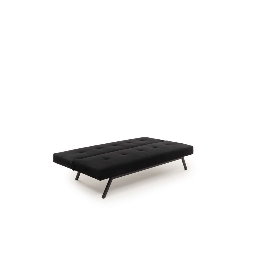 Sofá-cama BAKU de 2 lugares preto
