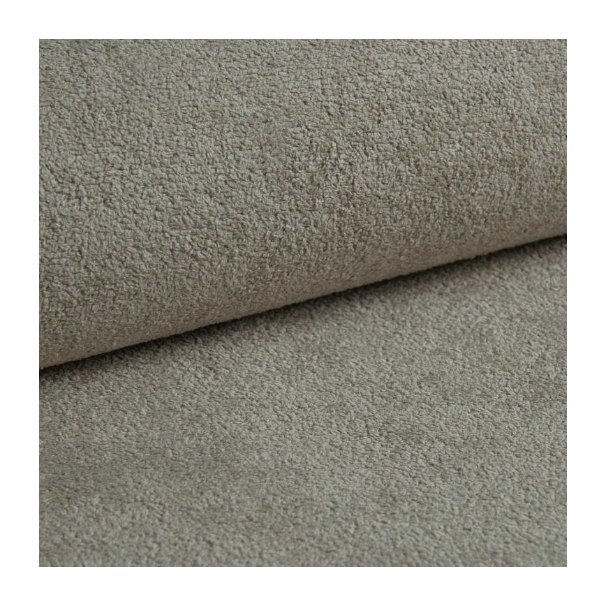 Sofá-cama de canto em L com espaço de arrumação CASTELO — lado esquerdo, cinzento