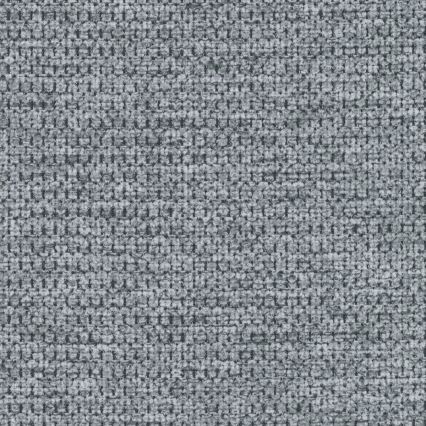 Sofá-cama de canto em U com arrumação SERPA, orientação direita, cinza