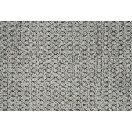 Sofá-cama de canto universal de três lugares com arrumação TRENTO, cinzento claro