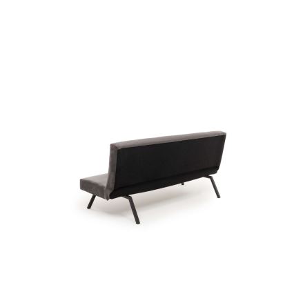 Sofá-cama de dois lugares BAKU, cinzento