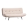 Sofá-cama de dois lugares BAKU creme